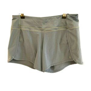 Free Fly Women's Blue Bamboo Breeze Athletic Shorts Medium Athletic Gym Running